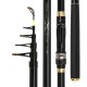 1 Pcs 2.1/2.4/2.7/3m Telescopic Fishing Rod Carbon Fiber Fishing Pole Outdoor Fishing Tool
