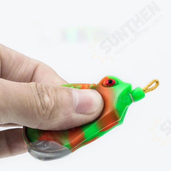 1 Pcs 8.6cm Fishing Lure Artificial Soft Bait Simulation Frog Outdoor Fishing Tools