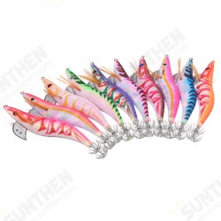 10 Pcs 13.5cm Fishing Lures Squid Hard Bait Sea Freshwater Fishing Bait Fishing Tackle Outdoor Sport