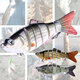 10CM 18g Simulation Bait Freshwater Fishing And Sea Fishing Universal Multi-section lures Rattle Bead Lures Fishing Lure