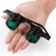 10Times Glasses Type Binoculars Fishing Glasses Ultra-light Green Film Shimmering Night Vision Fishing Tools