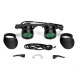 10Times Glasses Type Binoculars Fishing Glasses Ultra-light Green Film Shimmering Night Vision Fishing Tools