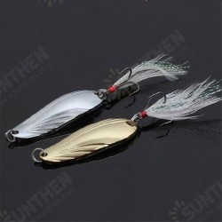 10pcs Fishing Paillette Lure Bait Sequins Fishing Lure Treble Feather Hook 10pcs Fishing Paillette Lure Bait Sequins Fishing Lure Treble Feather Hook