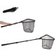 110/160CM Retractable Fishing Net Telescoping Foldable Landing Net Pole Folding Landing Net For Fly Fishing