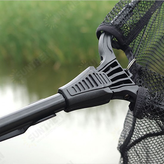 110/160CM Retractable Fishing Net Telescoping Foldable Landing Net Pole Folding Landing Net For Fly Fishing