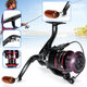 12 Shafts High Strength CNC Alloy 8K Unloading Force High Hardness High Polishing Fishing Reel