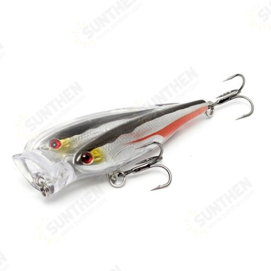 12.5g 7.5cm Fishing Lure Jerkbait Bass Crankbaits with Tackle Hooks