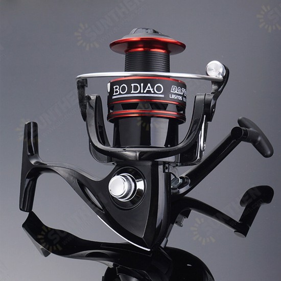 13 5.2:1 Spinning Wheel All-metal Long-distance Fishings Sea Pole Wheels Fishing Reel