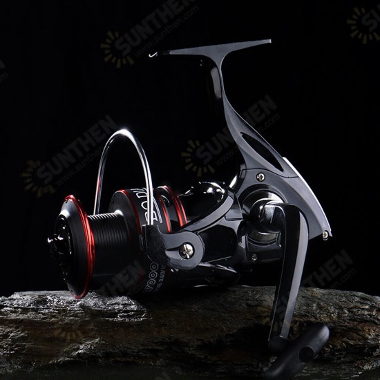 13 5.2:1 Spinning Wheel All-metal Long-distance Fishings Sea Pole Wheels Fishing Reel