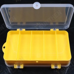 17.5x9.5x4cm Fishing Tackle Box Fish Lure Box Fishing Hook Storage Case For Outdoor Fishing Hunting