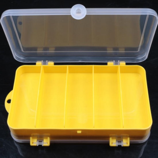 17.5x9.5x4cm Fishing Tackle Box Fish Lure Box Fishing Hook Storage Case For Outdoor Fishing Hunting