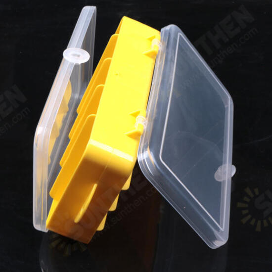 17.5x9.5x4cm Fishing Tackle Box Fish Lure Box Fishing Hook Storage Case For Outdoor Fishing Hunting