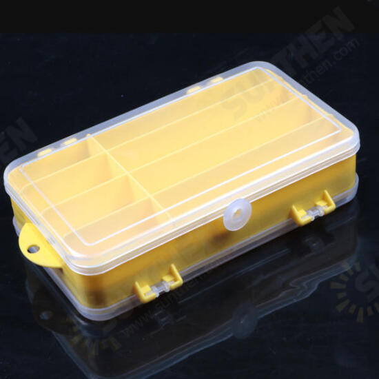 17.5x9.5x4cm Fishing Tackle Box Fish Lure Box Fishing Hook Storage Case For Outdoor Fishing Hunting