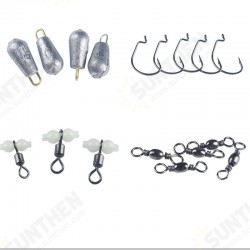 177pcs Fishing Accessories Kits Hooks Swivels Sinker Stoppers Sequins With Fishing Box 177pcs Fishing Accessories Kits Hooks Swivels Sinker Stoppers Sequins With Fishing Box