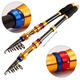 1.8-3.6m Carbon Fiber Telescopic Fishing Rod Portable Superhard Spinning Rod Sea Fishing Rod