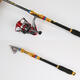 1.8-3.6m Carbon Fiber Telescopic Fishing Rod Portable Superhard Spinning Rod Sea Fishing Rod