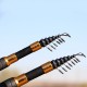 1.8-3.6m Fishing Rod Telescopic 42cm Portable Fishing Pole Fishing Tackle