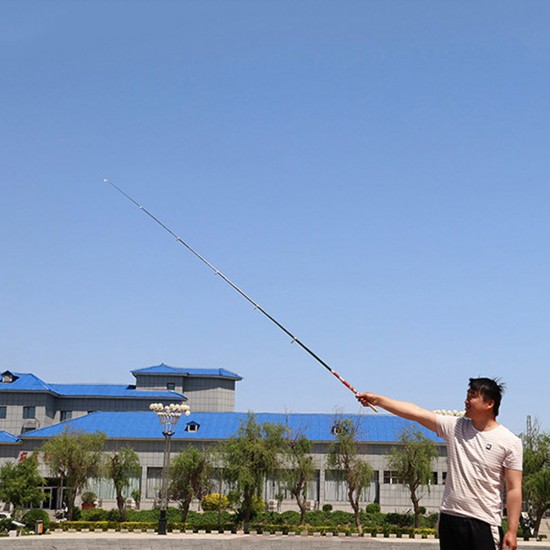 1.8-3m Fishing Rod Ultra-light Carbon Fiber Contraction Fishing Pole Fishing Tackle