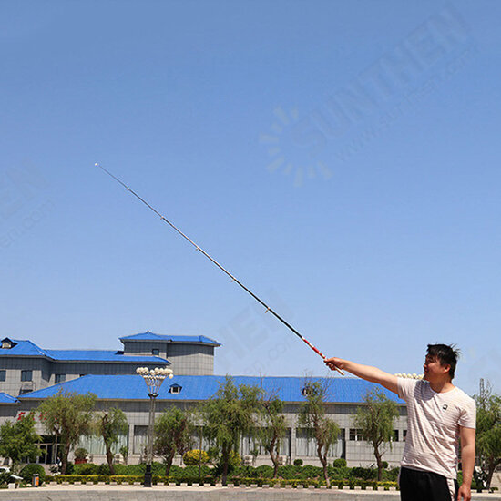 1.8-3m Fishing Rod Ultra-light Carbon Fiber Contraction Fishing Pole Fishing Tackle