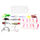 18/20/22/28/29/33 Pcs Fishing Lure Set Fish Bait And Fish Hook Set Multifunctional Fishing Accessories With Box