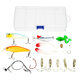 18/20/22/28/29/33 Pcs Fishing Lure Set Fish Bait And Fish Hook Set Multifunctional Fishing Accessories With Box