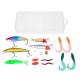 18/20/22/28/29/33 Pcs Fishing Lure Set Fish Bait And Fish Hook Set Multifunctional Fishing Accessories With Box