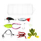 18/20/22/28/29/33 Pcs Fishing Lure Set Fish Bait And Fish Hook Set Multifunctional Fishing Accessories With Box