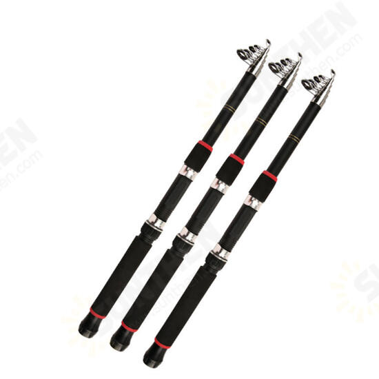 1.8/2.1/2.4/3/3.6m Telescopic Fishing Rod Portable Sea Spinning Pole Fishing Tools