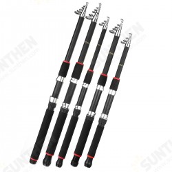 1.8/2.1/2.4/3/3.6m Telescopic Fishing Rod Portable Sea Spinning Pole Fishing Tools 1.8/2.1/2.4/3/3.6m Telescopic Fishing Rod Portable Sea Spinning Pole Fishing Tools