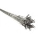 18/23/28CM Waterproof Anti Bite Steel Wire Leader Fishing Line With Pin Ring 1 Set 18/23/28CM Waterproof Anti Bite Steel Wire Leader Fishing Line With Pin Ring 1 Set