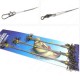 18/23/28CM Waterproof Anti Bite Steel Wire Leader Fishing Line With Pin Ring 1 Set 18/23/28CM Waterproof Anti Bite Steel Wire Leader Fishing Line With Pin Ring 1 Set