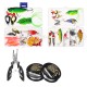 18/56/106/122/164/280 pcs Fishing Lures Set Multifunctional Fishing Accessories Fishing Bait Set