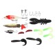 18/56/106/122/164/280 pcs Fishing Lures Set Multifunctional Fishing Accessories Fishing Bait Set