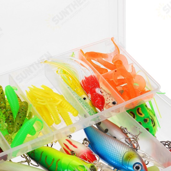 18/56/106/122/164/280 pcs Fishing Lures Set Multifunctional Fishing Accessories Fishing Bait Set