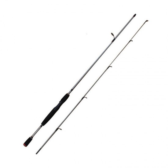 1.8m 2.1M 2 Segments Fishing Rod Glass Steel Spinning Casting Fishing Pole