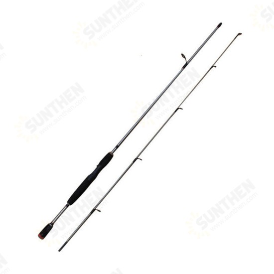 1.8m 2.1M 2 Segments Fishing Rod Glass Steel Spinning Casting Fishing Pole