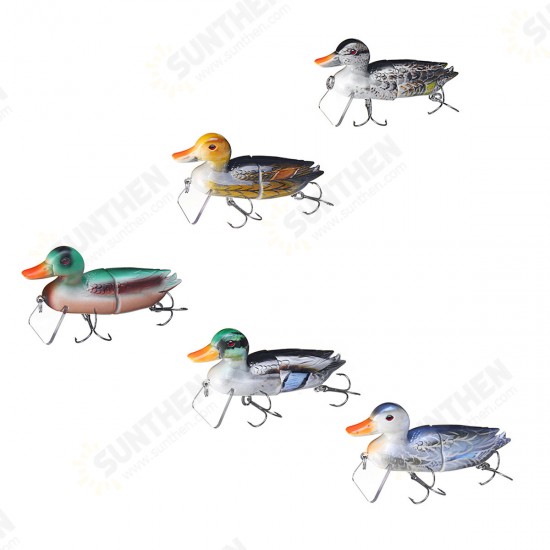 1PC 15CM 90g Floating Duck Shape Fishing Lure With Hook Topwater Soft Bait Fishing Tackle