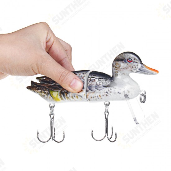 1PC 15CM 90g Floating Duck Shape Fishing Lure With Hook Topwater Soft Bait Fishing Tackle