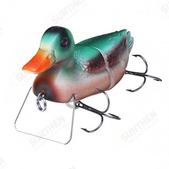 1PC 15CM 90g Floating Duck Shape Fishing Lure With Hook Topwater Soft Bait Fishing Tackle