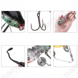 1PC 16CM 45g 3D Eyes Mice Rat Shape Lure Artificial Fishing Bait With 2 Hooks Fishing Tackle 1PC 16CM 45g 3D Eyes Mice Rat Shape Lure Artificial Fishing Bait With 2 Hooks Fishing Tackle