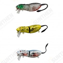 1PC 16CM 45g 3D Eyes Mice Rat Shape Lure Artificial Fishing Bait With 2 Hooks Fishing Tackle 1PC 16CM 45g 3D Eyes Mice Rat Shape Lure Artificial Fishing Bait With 2 Hooks Fishing Tackle
