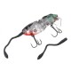 1PC 16CM 45g 3D Eyes Mice Rat Shape Lure Artificial Fishing Bait With 2 Hooks Fishing Tackle