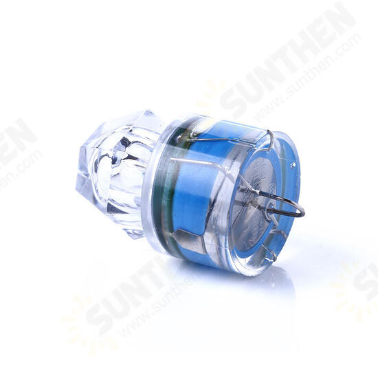 1PC LED Deep Sea Diamond Night Fishing Lamp Underwater Mini Transparent Attracting Light