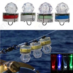 1PC LED Deep Sea Diamond Night Fishing Lamp Underwater Mini Transparent Attracting Light