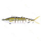 1PCS 17.8CM 38G 8-Section Fishing Lures ABS Lead Fish Jig Simulation With Fish 2 Hooks