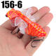 1PSC 7.5cm Artificial Bait Fishing Lure Insect Rotating Wings Swimbait Fishing Hook 1PSC 7.5cm Artificial Bait Fishing Lure Insect Rotating Wings Swimbait Fishing Hook