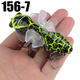 1PSC 7.5cm Artificial Bait Fishing Lure Insect Rotating Wings Swimbait Fishing Hook