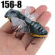 1PSC 7.5cm Artificial Bait Fishing Lure Insect Rotating Wings Swimbait Fishing Hook 1PSC 7.5cm Artificial Bait Fishing Lure Insect Rotating Wings Swimbait Fishing Hook