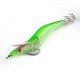1pc 3.5cm 21g 3D Eyes Luminous Electronic Wood Shrimp Lure Cuttlefish Jigs Fishing Lure