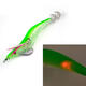 1pc 3.5cm 21g 3D Eyes Luminous Electronic Wood Shrimp Lure Cuttlefish Jigs Fishing Lure